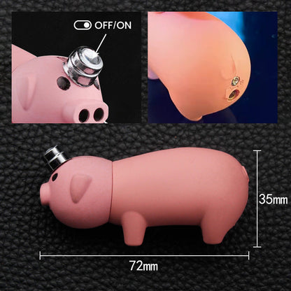 🔥New Hot Selling❤️‍🔥 Creative Piggy Refillable Gas Lighter