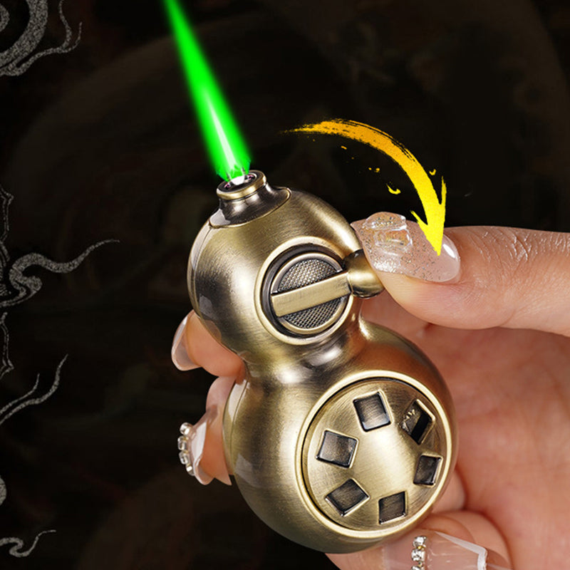 🔥New Hot Selling❤️‍🔥 Chinese-Style Creative Windproof Gourd-Shaped Lighter