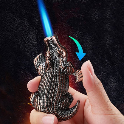 🔥New Hot Selling❤️‍🔥 Metal Creative Crocodile Shaped Lighter