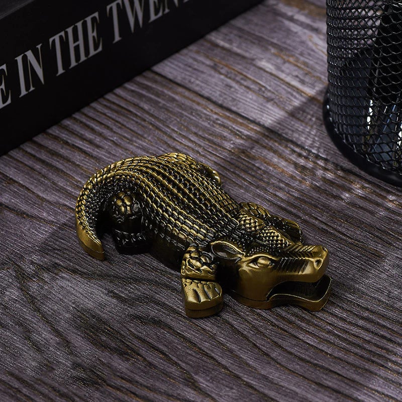 🔥New Hot Selling❤️‍🔥 Metal Creative Crocodile Shaped Lighter