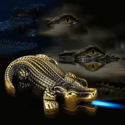 🔥New Hot Selling❤️‍🔥 Metal Creative Crocodile Shaped Lighter