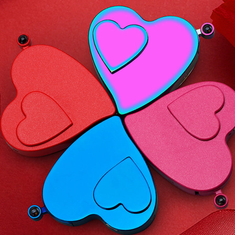 🔥New Hot Selling❤️‍🔥 Creative Heart Shaped Gas & Electric Lighter