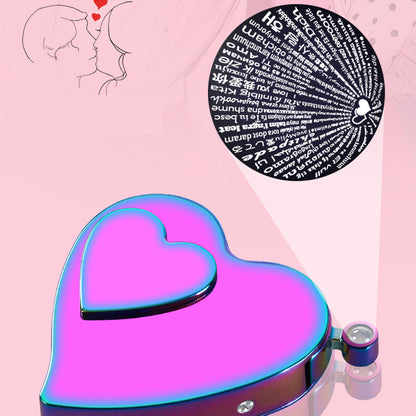 🔥New Hot Selling❤️‍🔥 Creative Heart Shaped Gas & Electric Lighter