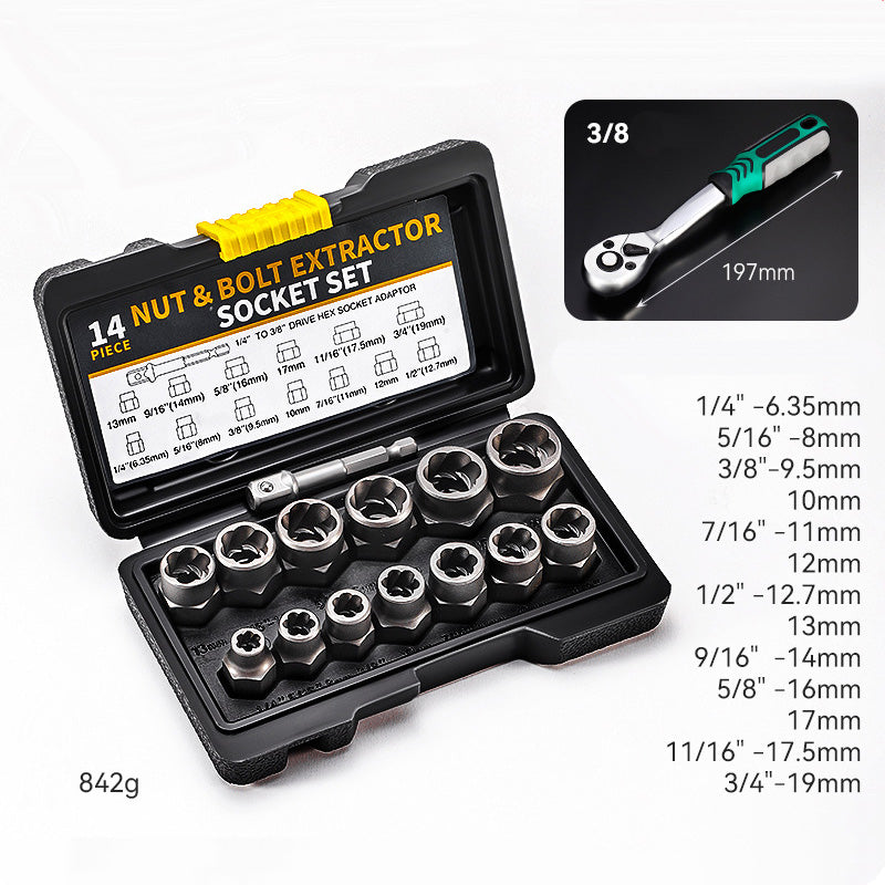 💖2025 Hot Sale💖 Damaged Screw and Bolt Extractor Set