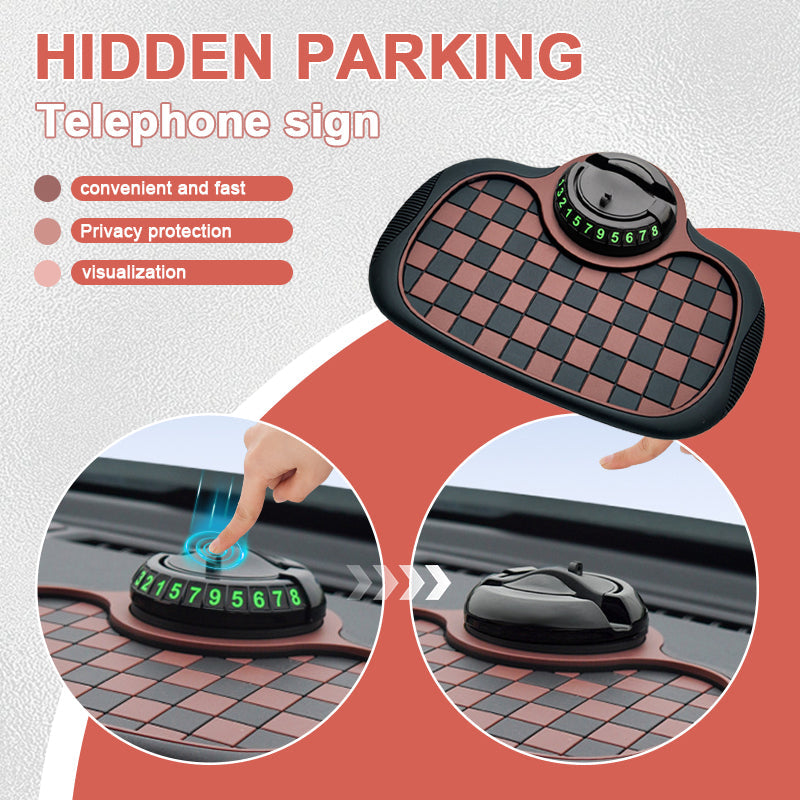 💥New Year special offer🎉 Multifunctional Auto Phone Holder Anti-Slip Dashboard Mat