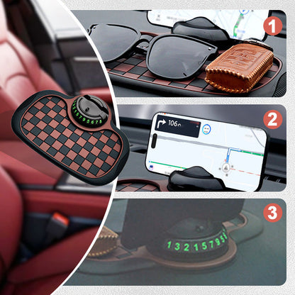 💥New Year special offer🎉 Multifunctional Auto Phone Holder Anti-Slip Dashboard Mat