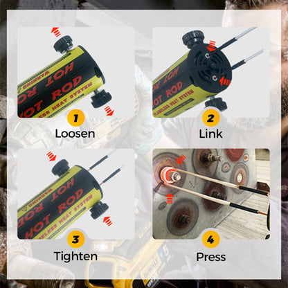 💥New Year special offer🎉 Magnetic Induction Heater Kit - 1100W Induction Heat Bolt Removal Tool