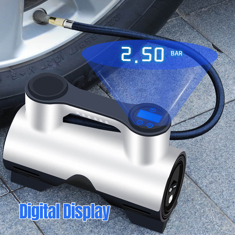 Portable Cordless Car Tire Inflator with Digital Display