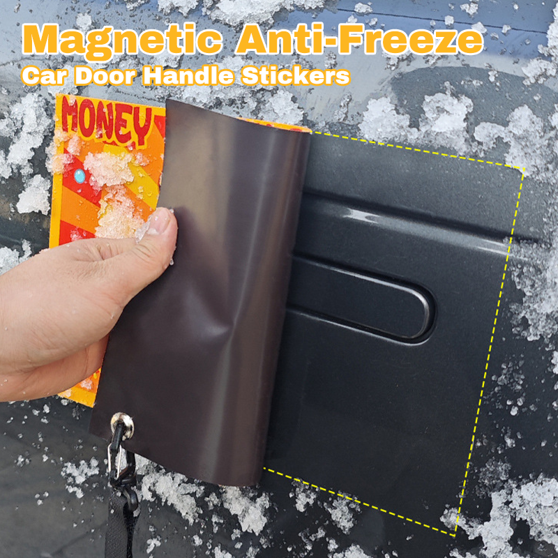 🔥2025 HOT SALE🔥Magnetic Anti-Freeze Car Door Handle Stickers