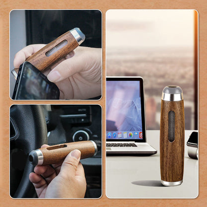 🔥2025 New Arrival🔥 Wooden Handheld Anti Soot-Flying Car Cigarette Holder