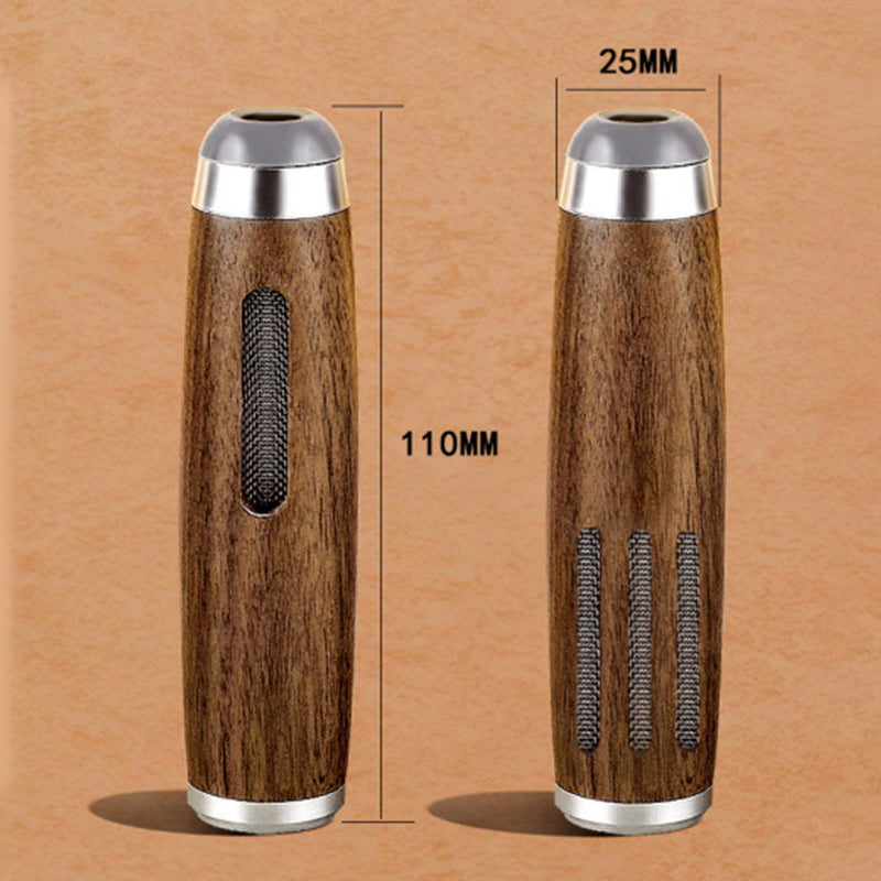 🔥2025 New Arrival🔥 Wooden Handheld Anti Soot-Flying Car Cigarette Holder