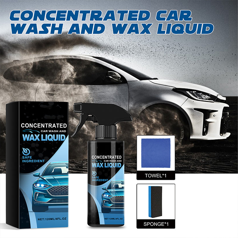 🔥2025 New Arrival🔥 Gentle Effective Car Cleaning Spray with Sponge & Cloth