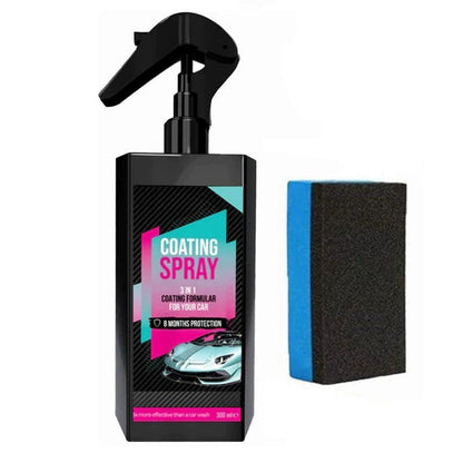 🎉Limited Time Offer 3-in-1 High Protection Quick Car Coating Spray