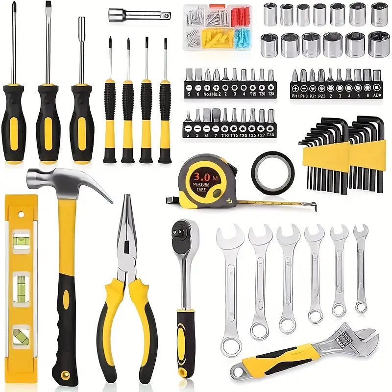 💥2025 New Products Hot Sale Free Shipping💥 108 PCS Mechanic Tool Set for Auto & Household Repair