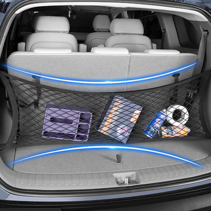 Universal car trunk tailgate net cover bag