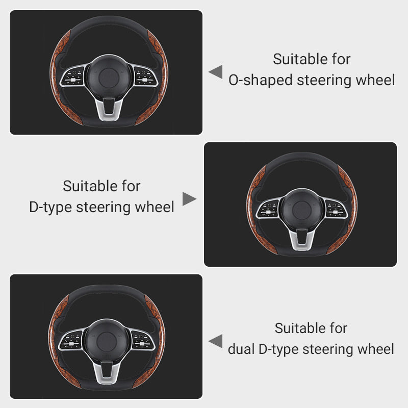 🔥Grip It & Love It!🔥Universal Non-Slip Car Steering Wheel Cover