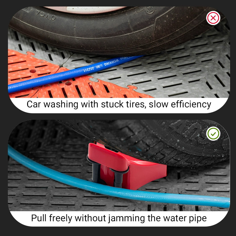 Anti-Roll Hose Guide for Car Washing