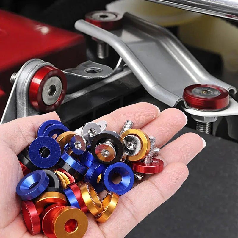 🔥10 Pcs Automotive Universal Screw Spacers