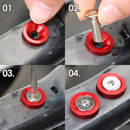 🔥10 Pcs Automotive Universal Screw Spacers