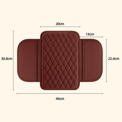 Universal Faux Leather Booster Cushion for Car Armrest Box