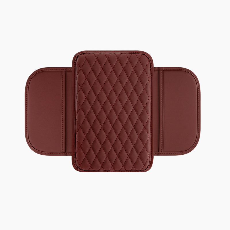 Universal Faux Leather Booster Cushion for Car Armrest Box