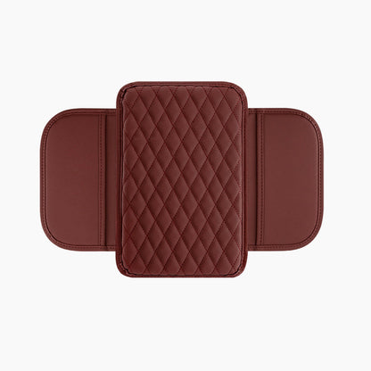 Universal Faux Leather Booster Cushion for Car Armrest Box