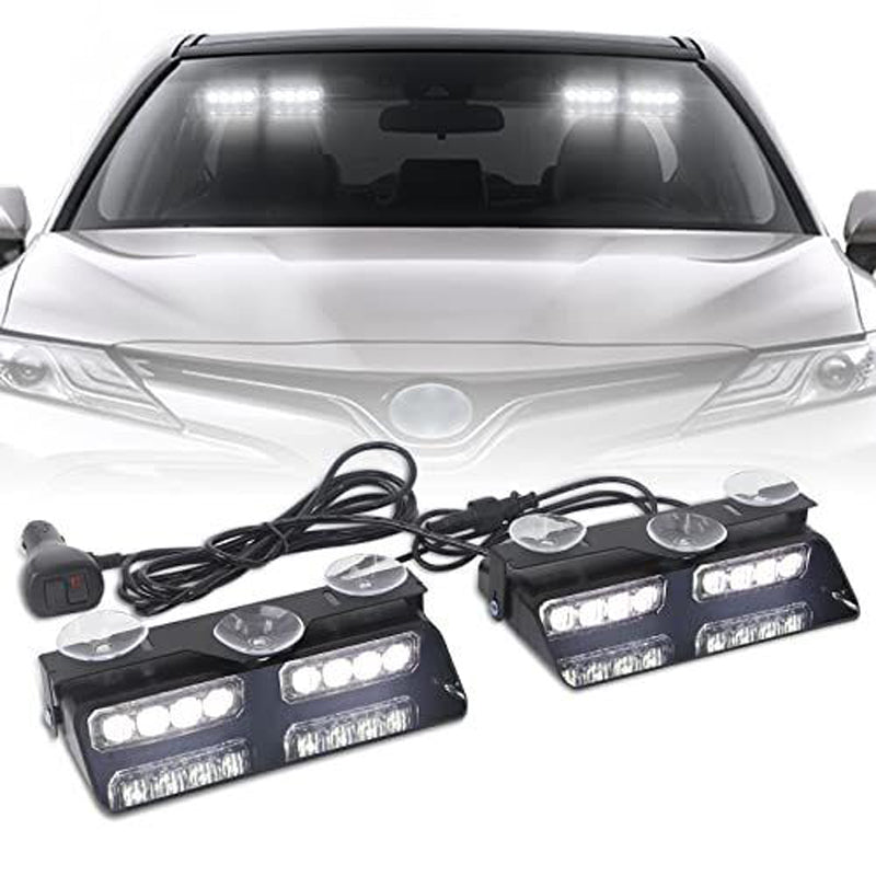 ⏳Time-limited Special⏰Windshield Suction Cup Strobe Warning Light for Vehicles