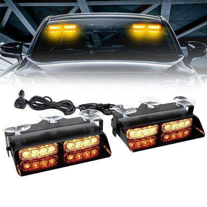 ⏳Time-limited Special⏰Windshield Suction Cup Strobe Warning Light for Vehicles