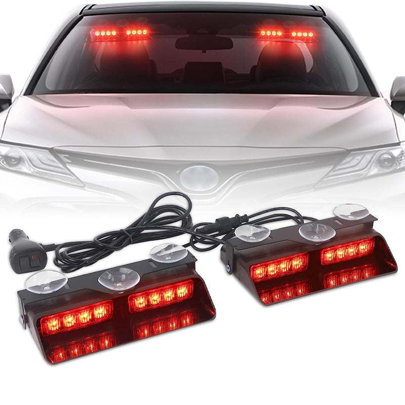 ⏳Time-limited Special⏰Windshield Suction Cup Strobe Warning Light for Vehicles