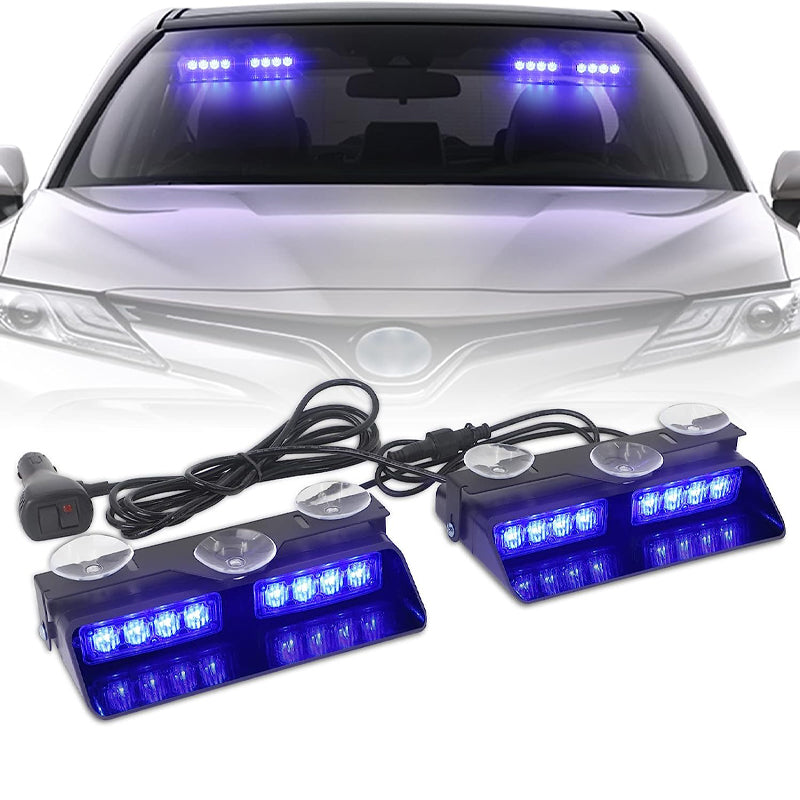 ⏳Time-limited Special⏰Windshield Suction Cup Strobe Warning Light for Vehicles