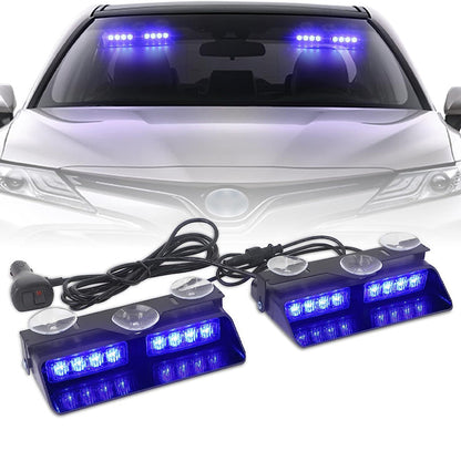 ⏳Time-limited Special⏰Windshield Suction Cup Strobe Warning Light for Vehicles