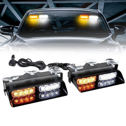 ⏳Time-limited Special⏰Windshield Suction Cup Strobe Warning Light for Vehicles