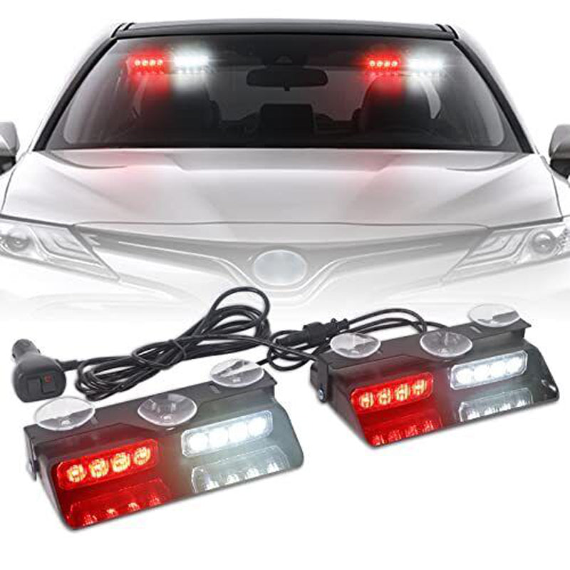 ⏳Time-limited Special⏰Windshield Suction Cup Strobe Warning Light for Vehicles