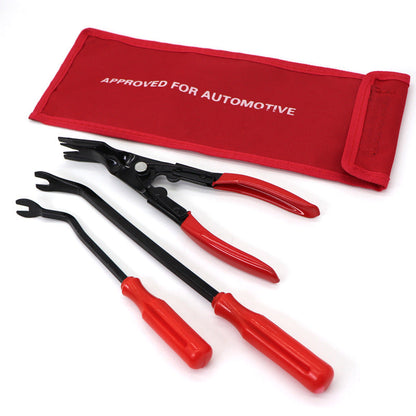 3 PCS Clip Pliers Set & Fastener Remover