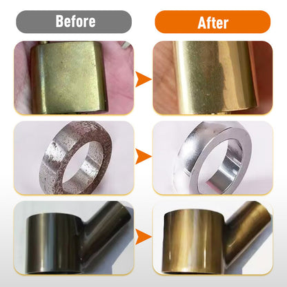 60ml Chrome & Metal Polish Cream with Sponge