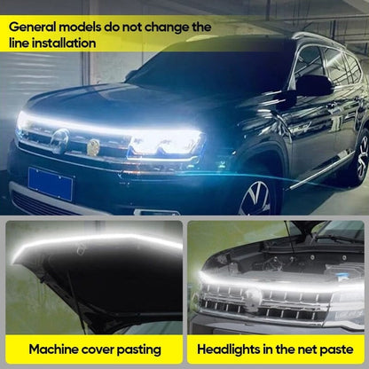 🔥【Dynamic Scan HoodBeam Kit】- 50% OFF! Light up your hood with hypnotic smooth scanning effects! ✨🚗
