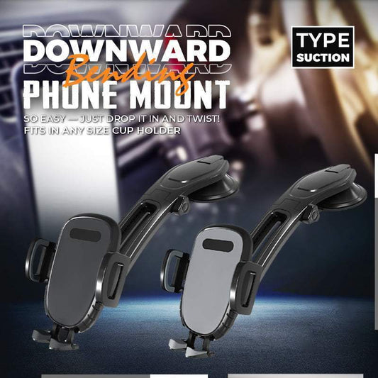 🔥New Hot Selling❤️‍🔥  Suction Type Downward Bending Phone Mount
