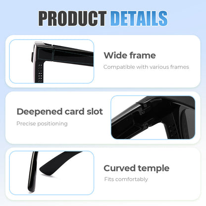 😎 Foldable Over-Glasses Sunglasses – Anti-Glare for Driving 🚗☀️