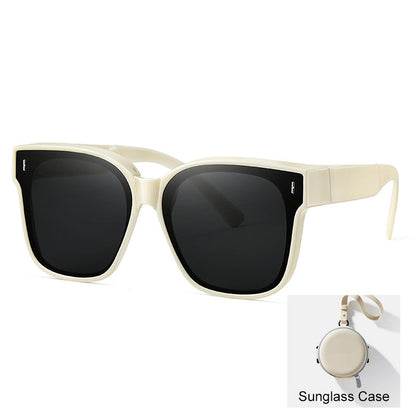 😎 Foldable Over-Glasses Sunglasses – Anti-Glare for Driving 🚗☀️
