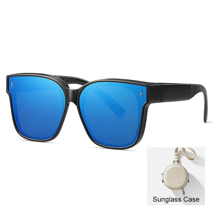 😎 Foldable Over-Glasses Sunglasses – Anti-Glare for Driving 🚗☀️