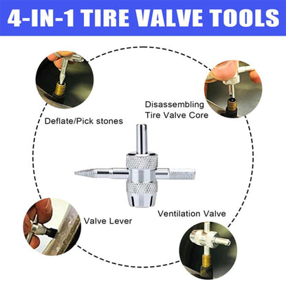 🔥Hot Sale🔥Quick Change Car Tire Valve Tool Kit (50% OFF)